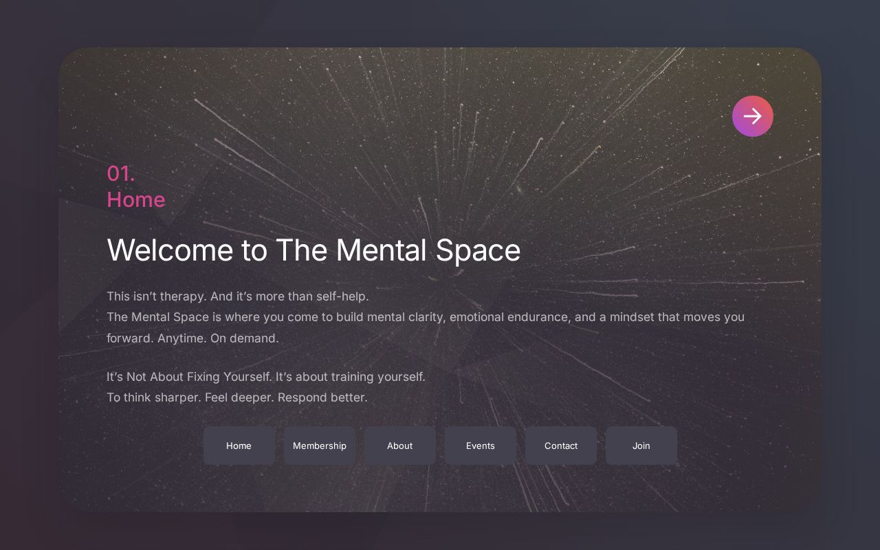 The Mental Space app